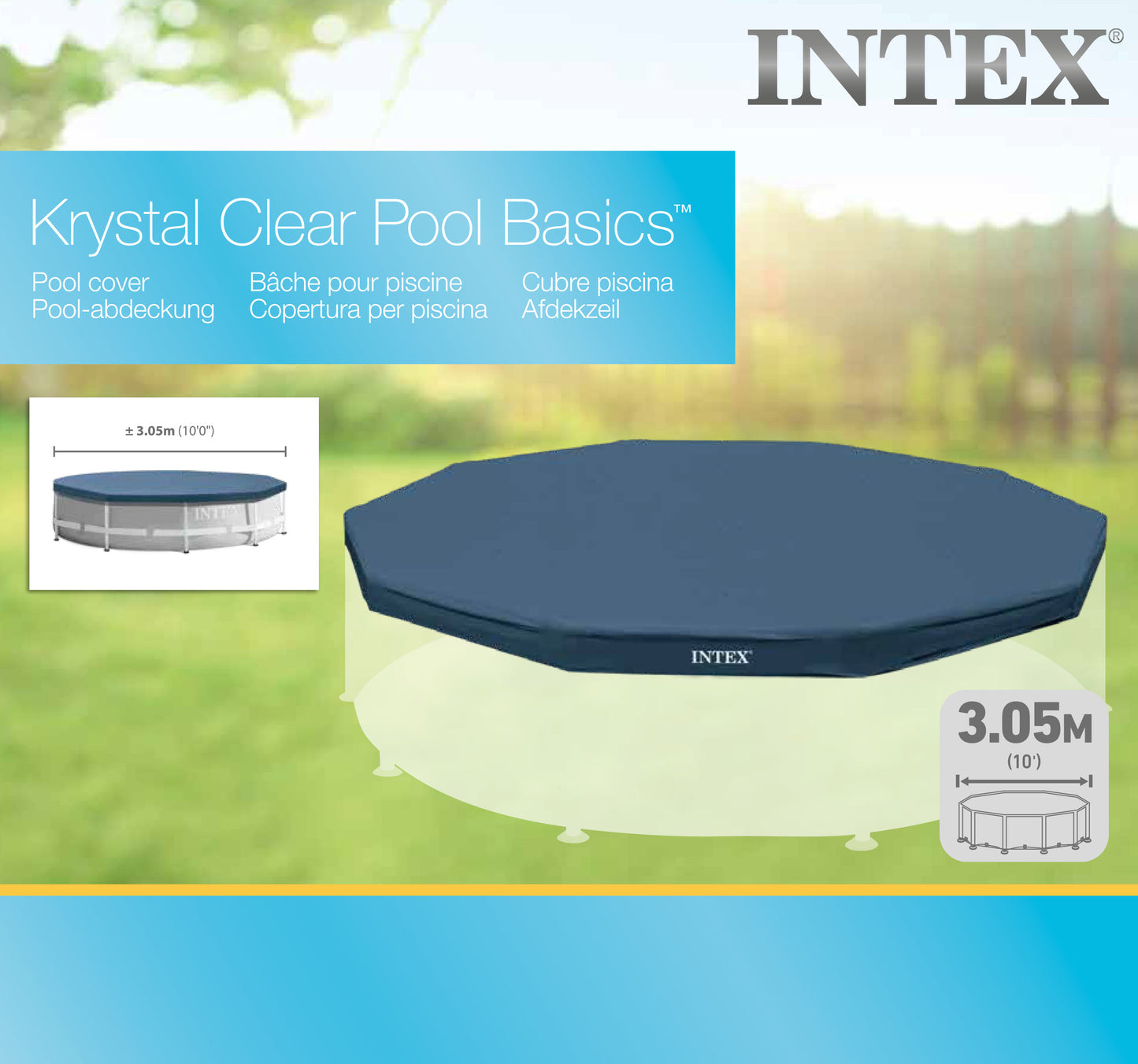 10' Metal Frame Pool Cover (28030)