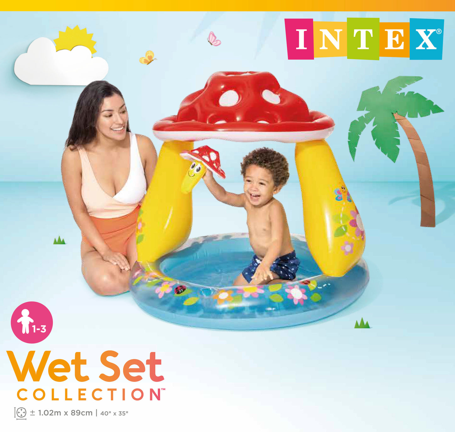 Mushroom Baby Pool
