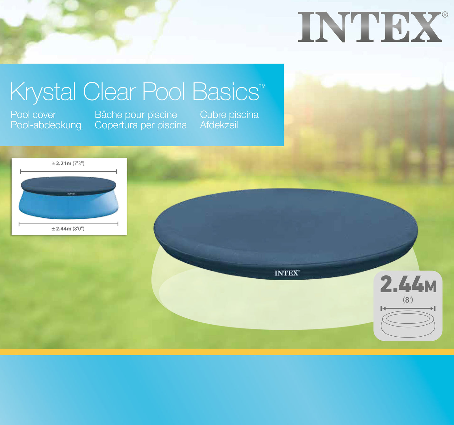 8' Easy Set Pool Cover (28020)