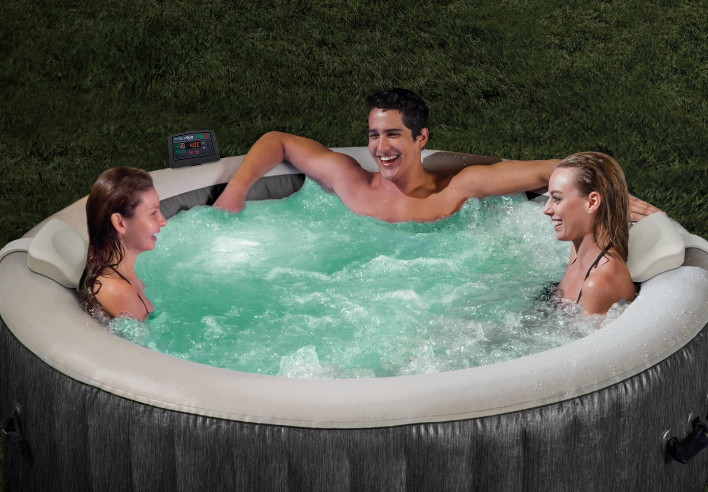 Intex PureSpa Greywood Deluxe
