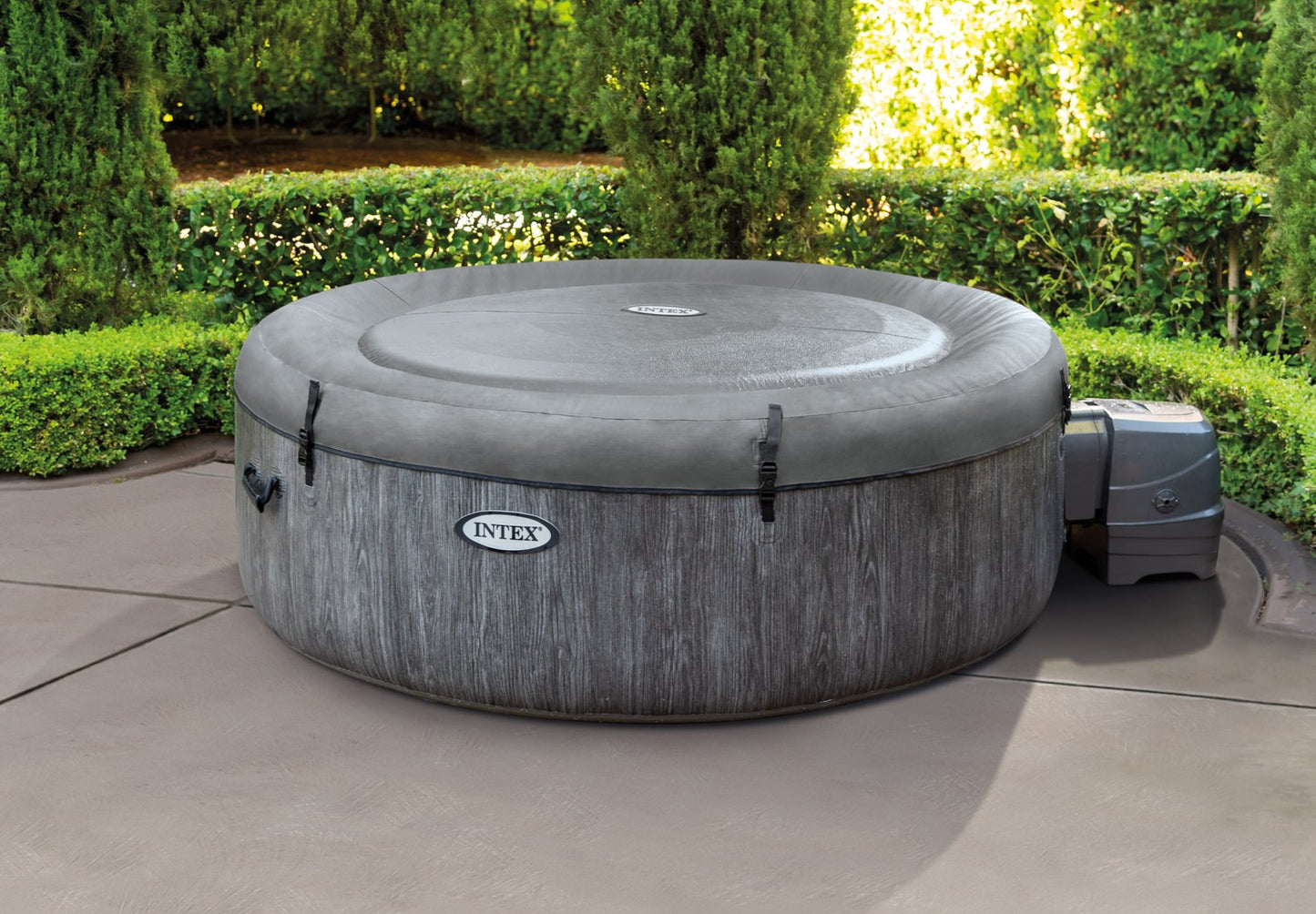 Intex PureSpa Greywood Deluxe