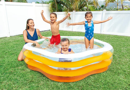 Intex 73" x 71" Summer Colours Swim Center Pool