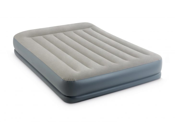 Queen Pillow Rest Mid-Rise Airbed W/ Fiber Tech Bip