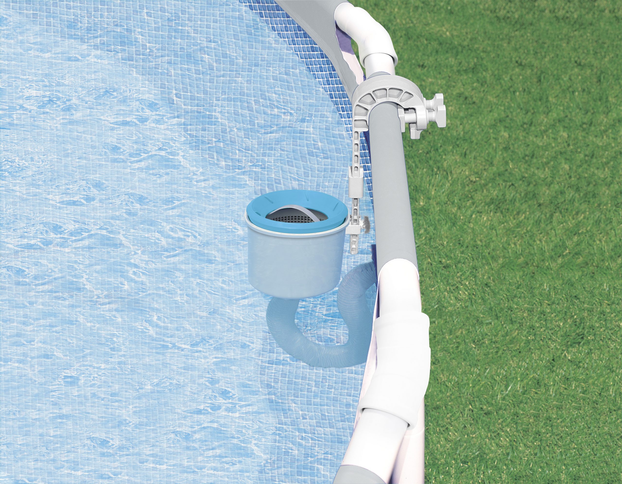 Deluxe Wall Mount Surface Skimmer - 28000 | Intex Wetset Pools ...