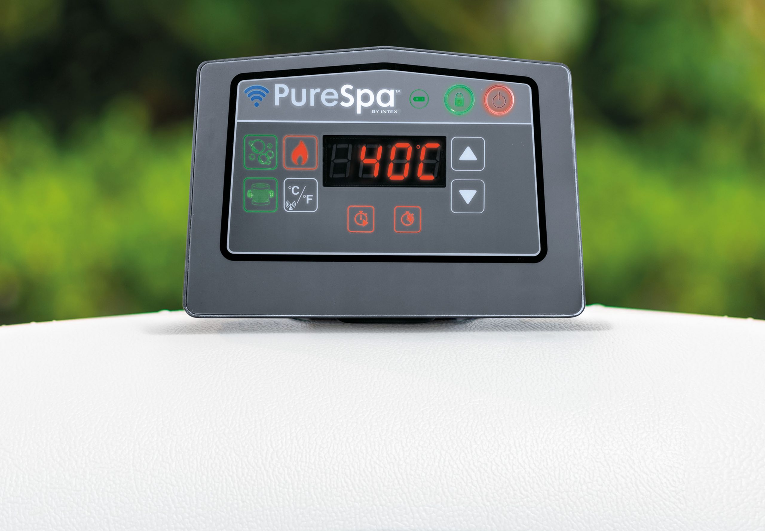 Greywood Deluxe PureSpa With Wifi - 28442 | Intex Wetset Pools ...