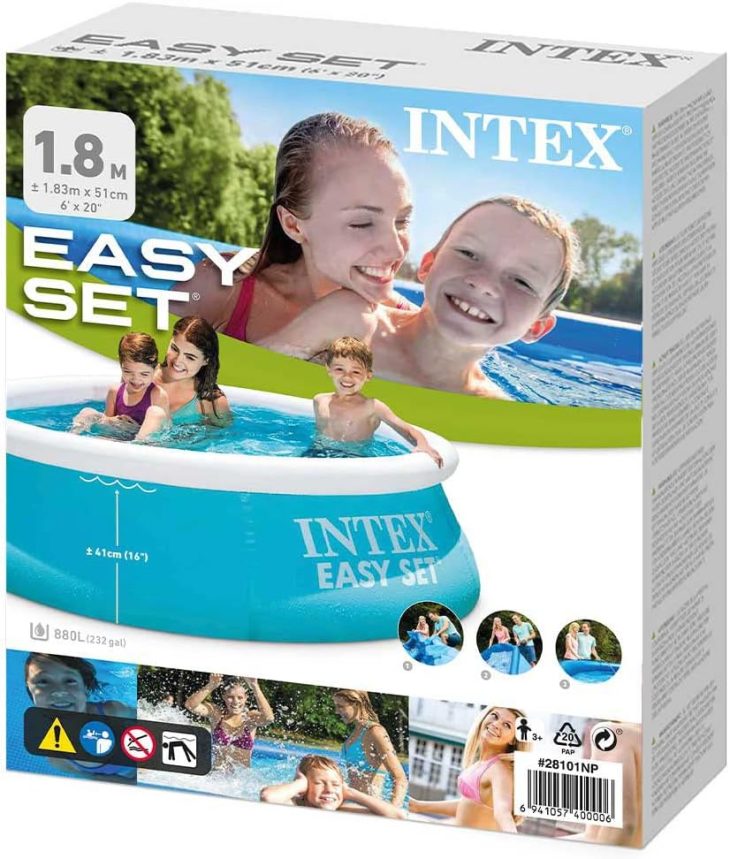 6ft x 20in Easy Set Pool - Image 2