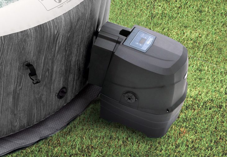 Intex PureSpa Greywood Deluxe 4 Person - Image 8