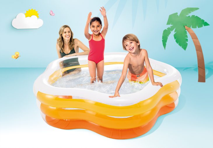 Intex 73" x 71" Summer Colours Swim Center Pool - Image 4